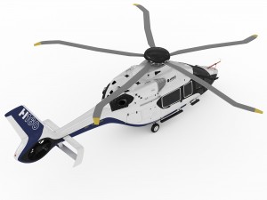 airbus helicopter h160 Model 3D
