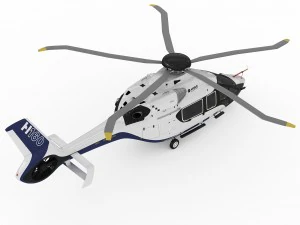 airbus helicopter h160 3D Model