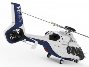airbus helicopter h160 3D Model