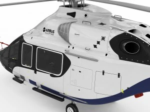 airbus helicopter h160 3D Model