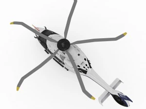 airbus helicopter h160 3D Model