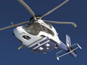 airbus helicopter h160 3D Model