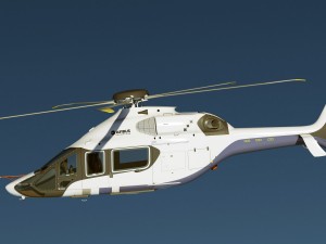 airbus helicopter h160 Model 3D