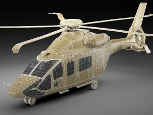 airbus helicopter h160 Model 3D