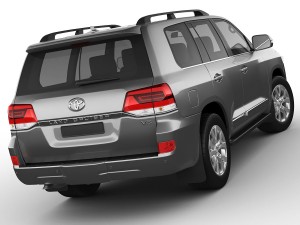 toyota land cruiser 2016 Modello 3D