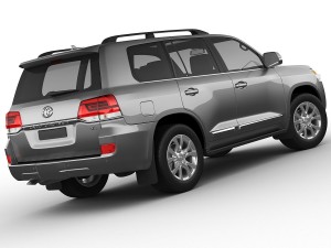 toyota land cruiser 2016 Modello 3D