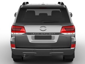 toyota land cruiser 2016 Modello 3D
