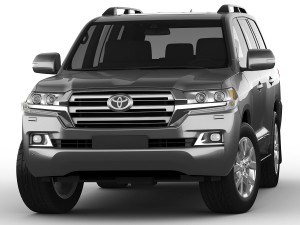 toyota land cruiser 2016 Modello 3D