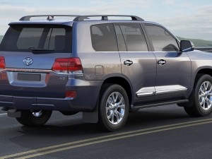 toyota land cruiser 2016 Modello 3D