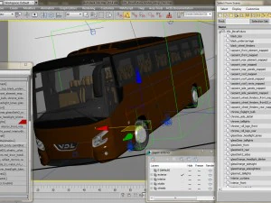 vdl bova futura coach 3D Model