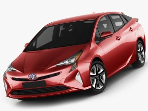 toyota prius2016 Modello 3D
