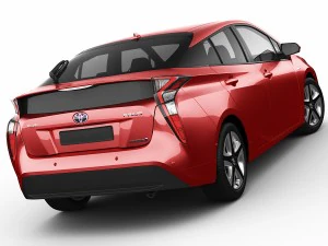 toyota prius 2016 3D Model