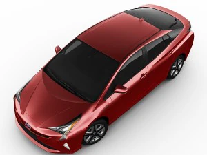 toyota prius 2016 3D Model