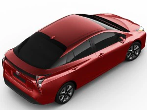 toyota prius 2016 3D Model