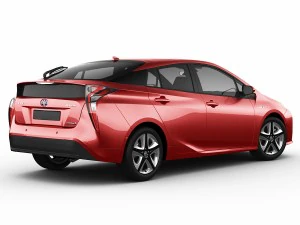 toyota prius 2016 3D Model