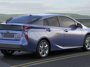 toyota prius 2016 3D Model