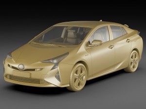 toyota prius 2016 Modelo 3D