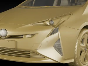 toyota prius 2016 3D Model