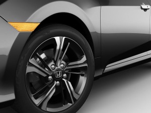 honda civic touring 2016 3D Model