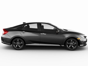honda civic touring 2016 3D Model