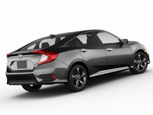 honda civic touring 2016 3D Model