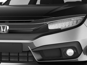 honda civic touring 2016 3D Model