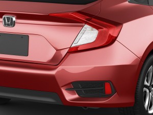 honda civic lx 2016 3D Model