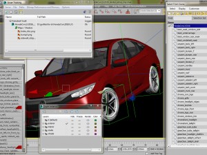 honda civic lx 2016 3D Model