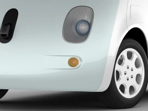 google self-driving car 3D Model