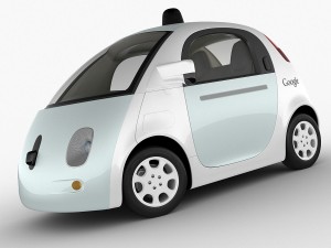 google self-driving car 3D Model