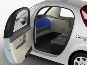 google self-driving car 3D Model