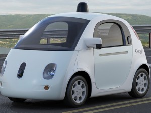 google self-driving car 3D Model
