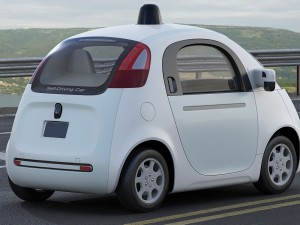 google self-driving car 3D Model
