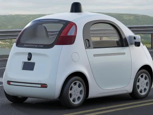 google self-driving car 3D Model