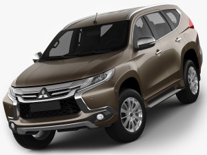 mitsubishi pajero sport 2016 3D Model