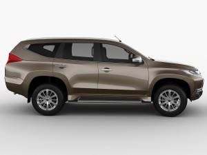 mitsubishi pajero sport 2016 3D Model