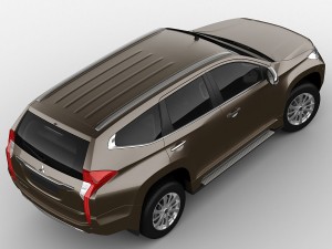 mitsubishi pajero sport 2016 3D Model