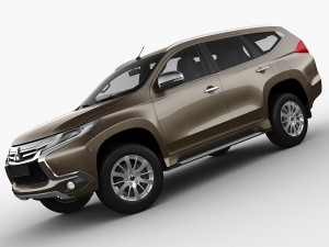 mitsubishi pajero sport 2016 3D Model