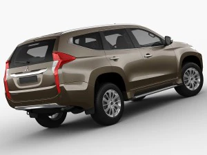 mitsubishi pajero sport 2016 3D Model