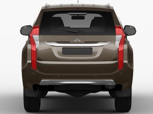 mitsubishi pajero sport 2016 3D Model