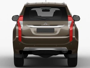 mitsubishi pajero sport 2016 3D Model