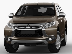 mitsubishi pajero sport 2016 3D Model