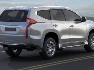 mitsubishi pajero sport 2016 3D Model