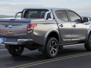 fiat fullback 2016 Model 3D