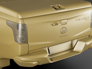 fiat fullback 2016 Model 3D