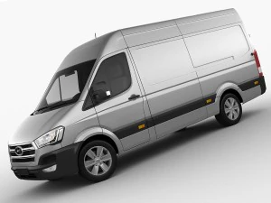 hyundai h350 panel van 2015 3D Model