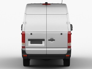 hyundai h350 panel van 2015 3D-Modell
