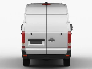 hyundai h350 panel van 2015 3D Model