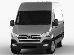 hyundai h350 panel van 2015 3D-Modell