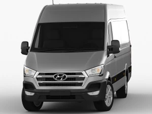 hyundai h350 panel van 2015 3D Model